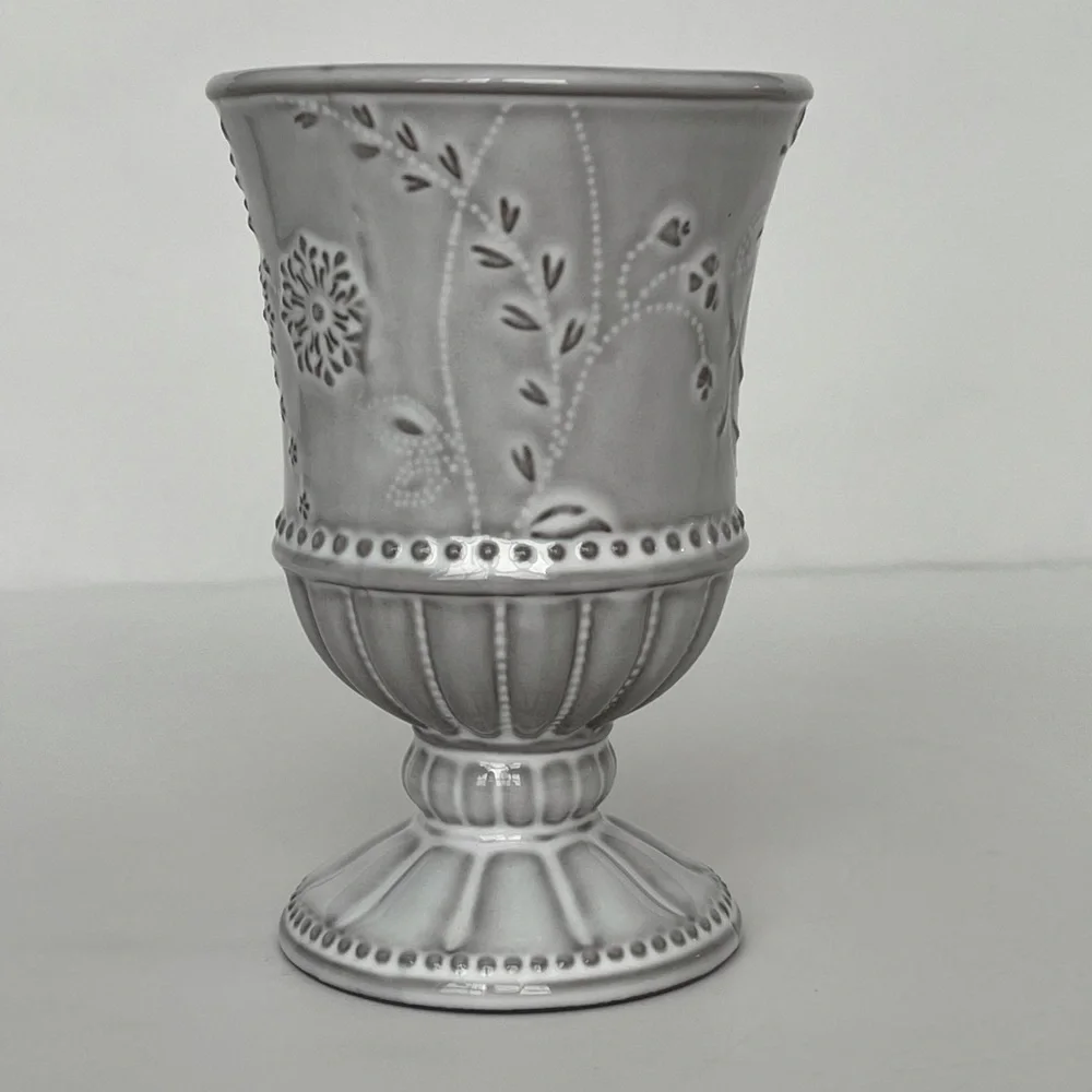 Ceramic Countertop Bathroom Set 2pc Toothbrush Holder with Tumbler